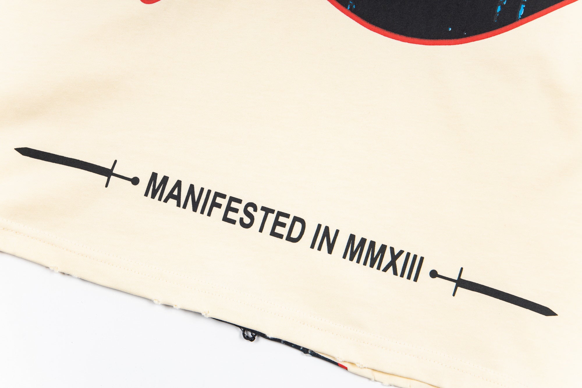 Godspeed Skull Rose Tee – Cream