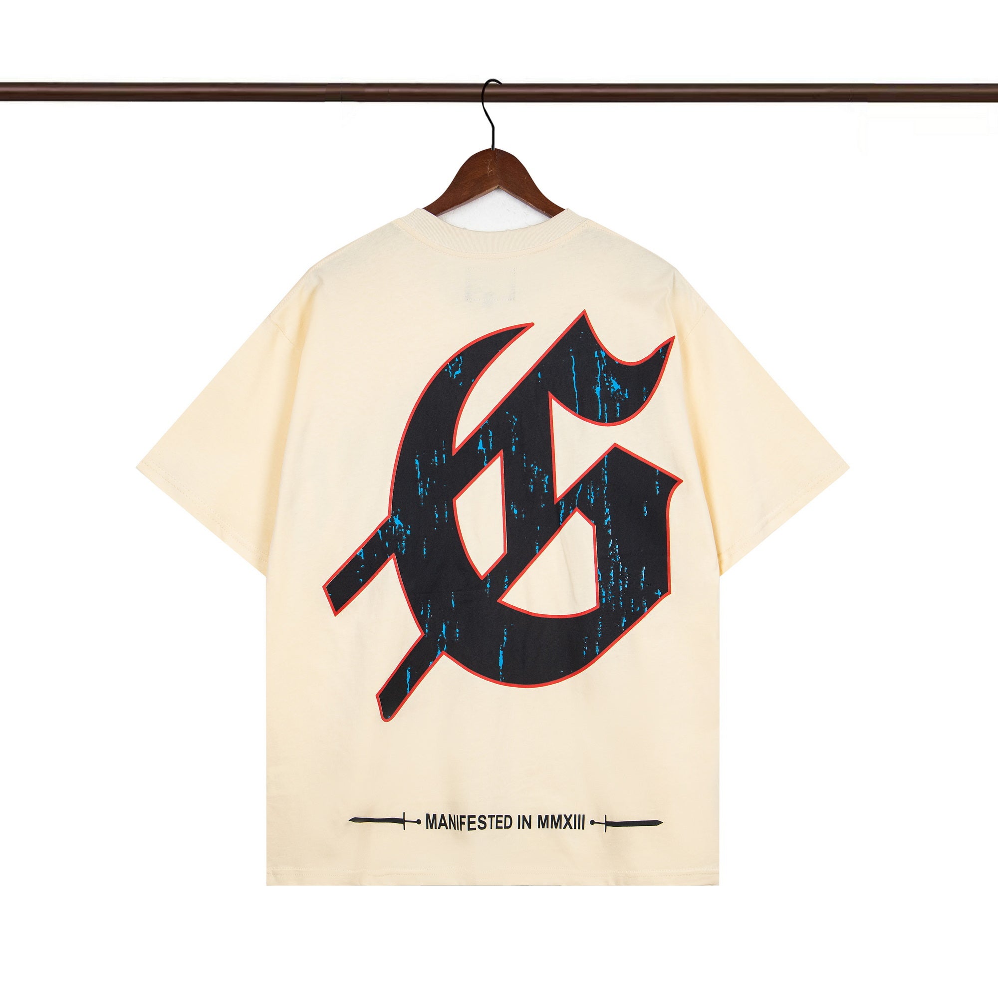 Godspeed Skull Rose Tee – Cream