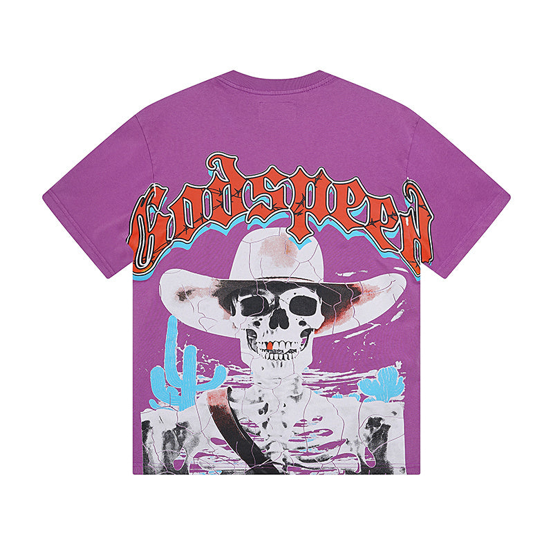 Godspeed Cowboy Skeleton Tee