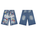 Valley Dreams Patch Denim Shorts